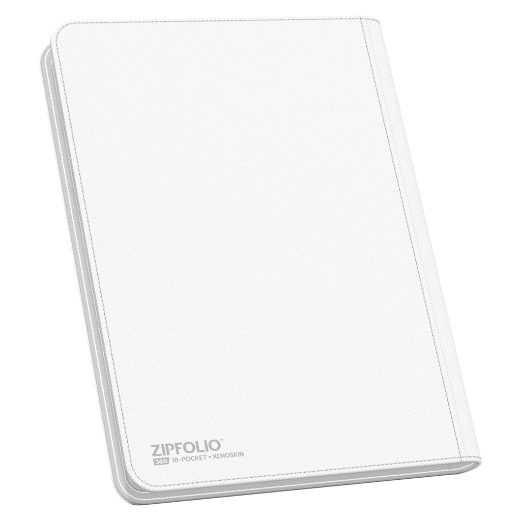 Zdjęcie produktu Ultimate Guard Zipfolio 360 18 Kieszeni Xenoskin - Biały