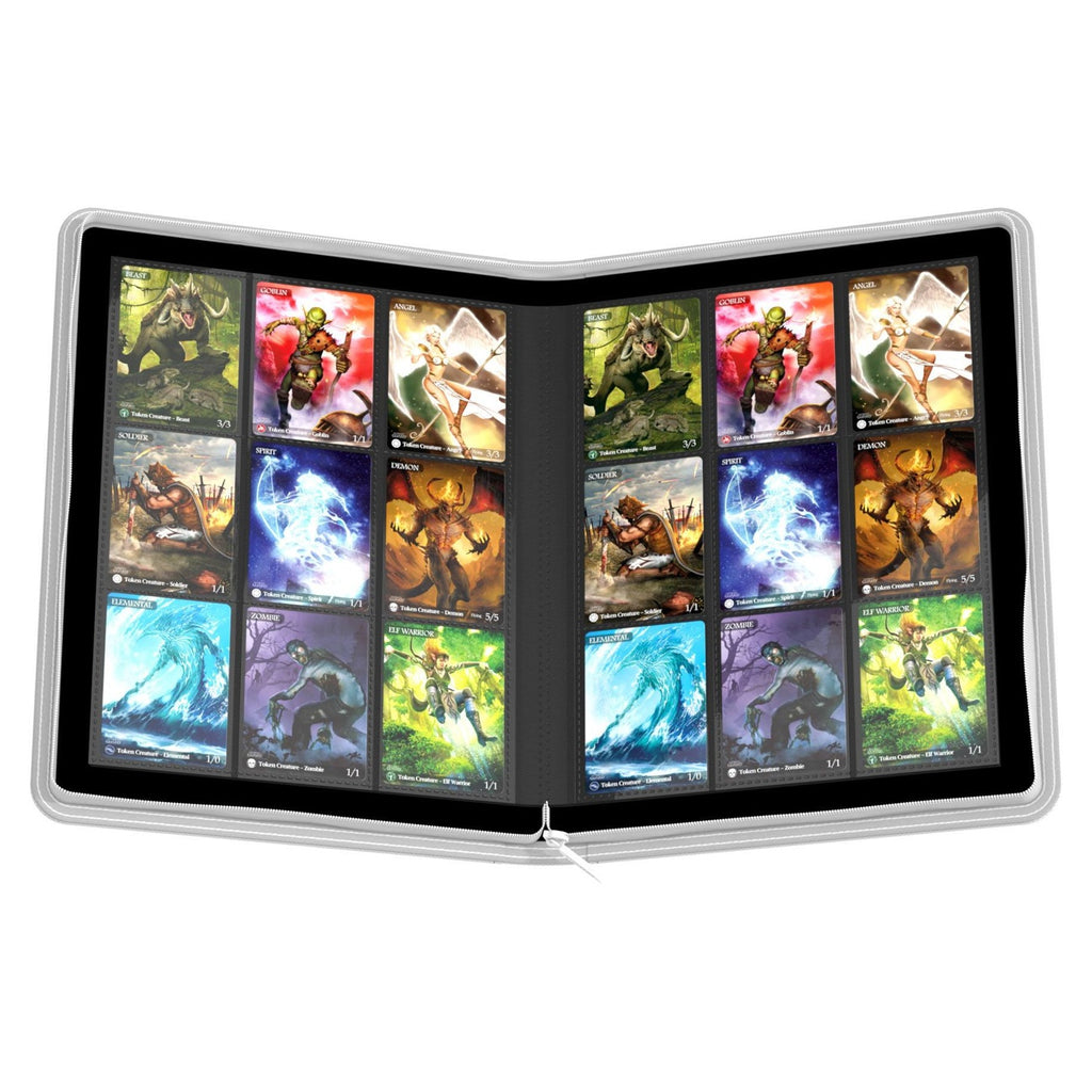 Zdjęcie produktu Ultimate Guard Zipfolio 360 18 Kieszeni Xenoskin - Biały
