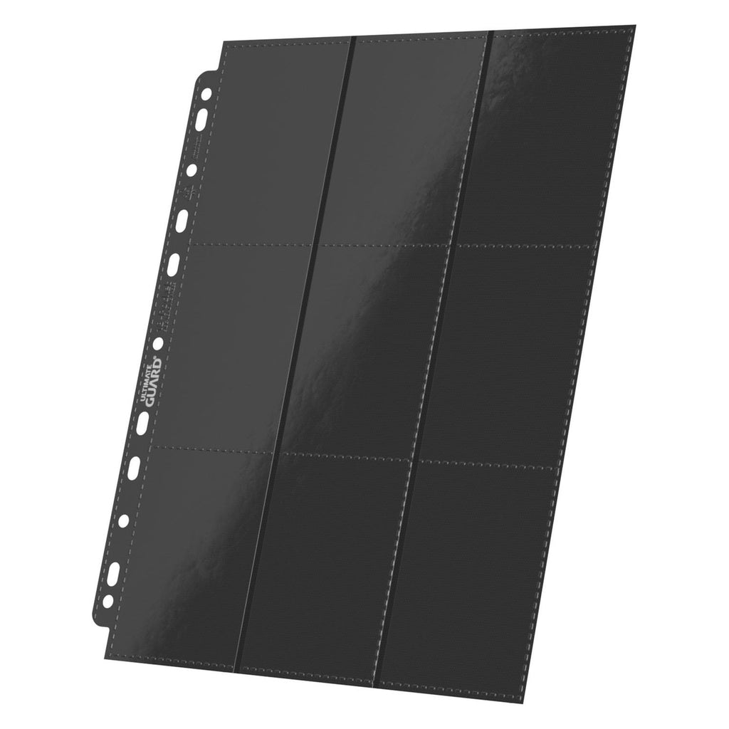 Zdjęcie produktu Ultimate Guard Strony z 18 Kieszeniami Boczne Ładowanie (10) - Czarne