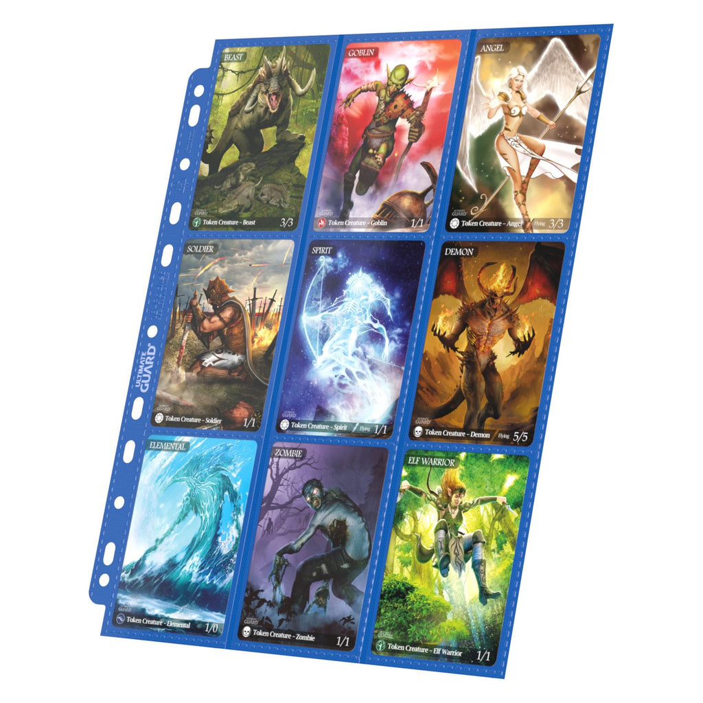 Product image Ultimate Guard 18-Pocket Pages Side-Loading (10) - Blue