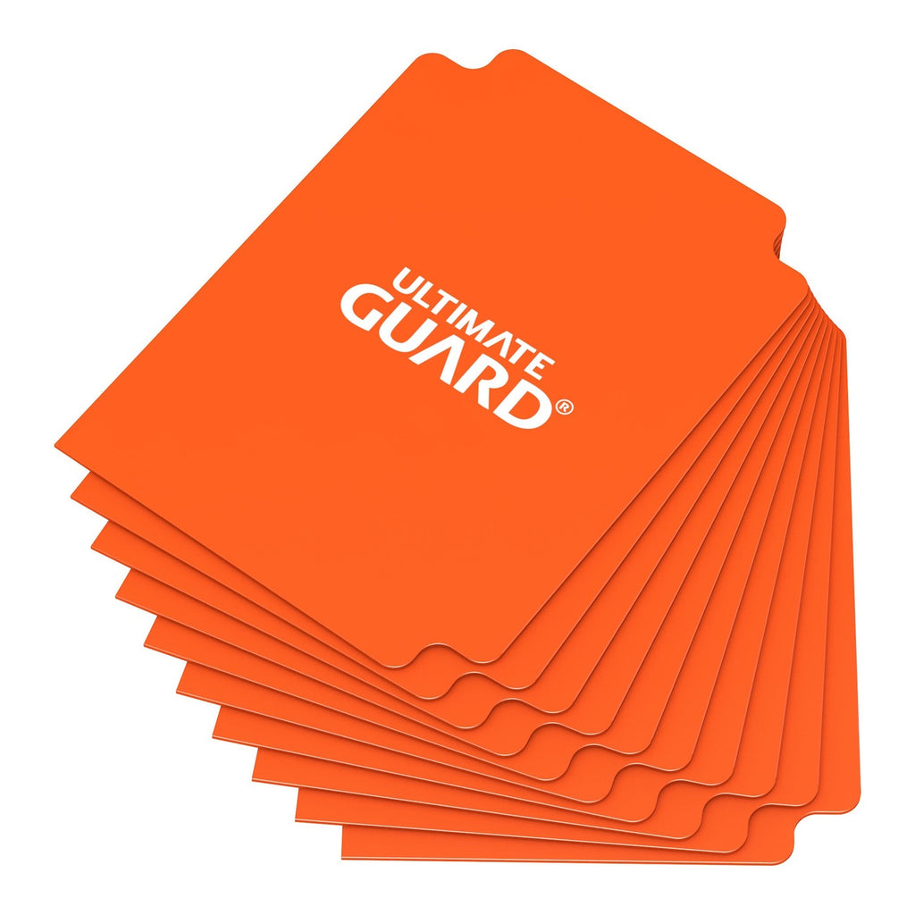 Zdjęcie produktu Ultimate Guard Przekładki do kart w standardowym rozmiarze (10) – Pomarańczowe