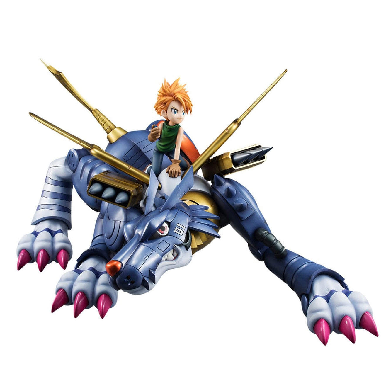 Product image Digimon Adventure Precious G.E.M. Series PVC Statue Metal Garurumon & Ishida Yamato 30 cm