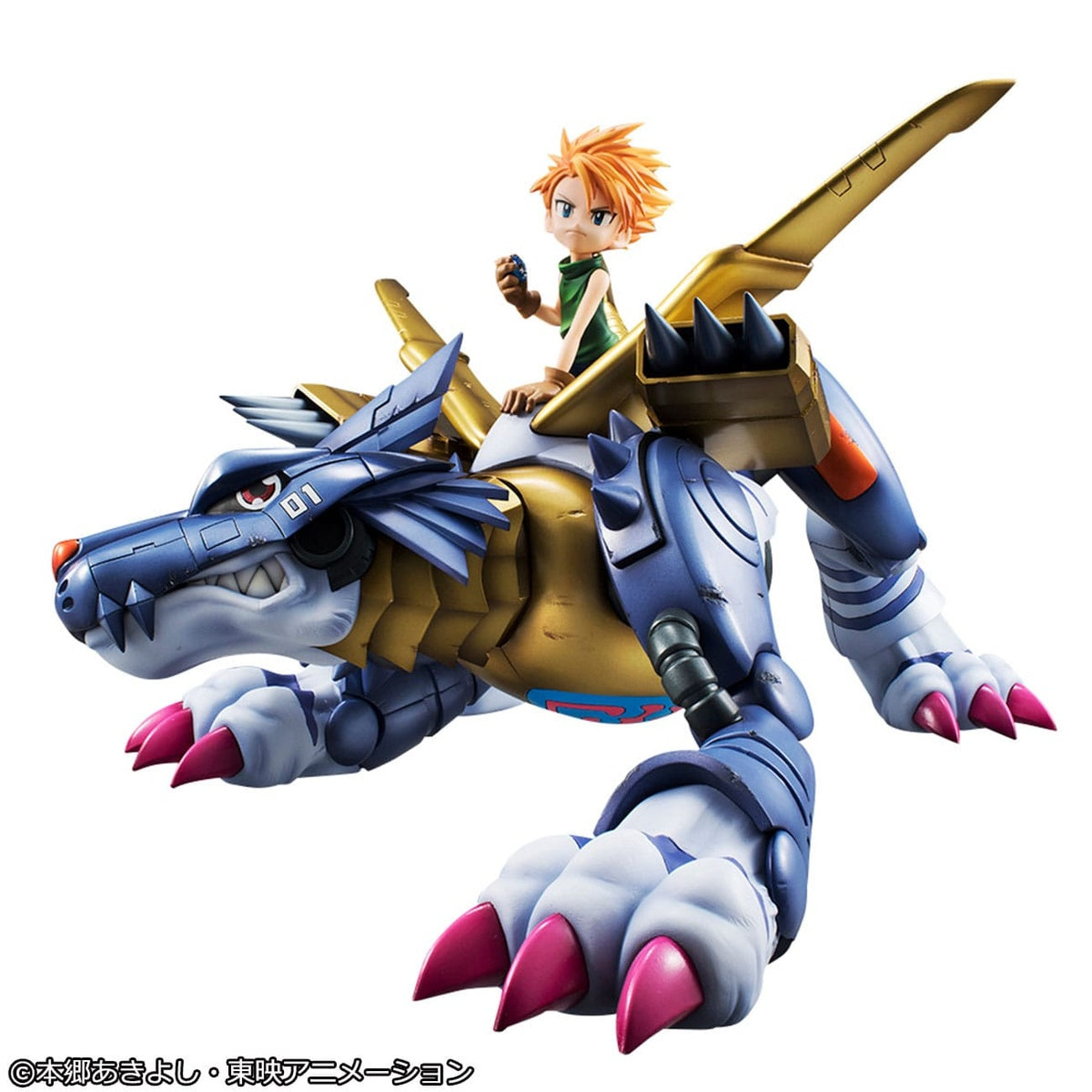 Product image Digimon Adventure Precious G.E.M. Series PVC Statue Metal Garurumon & Ishida Yamato 30 cm