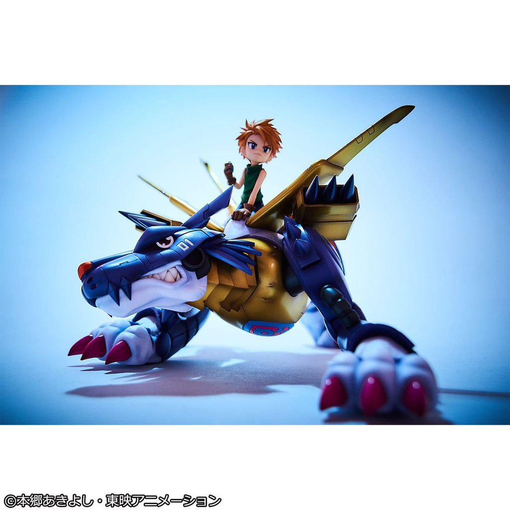 Product image Digimon Adventure Precious G.E.M. Series PVC Statue Metal Garurumon & Ishida Yamato 30 cm