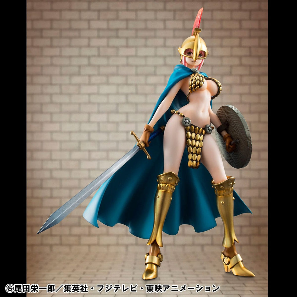 Zdjęcie produktu One Piece P.O.P Figurka PVC Gladiator Rebecca Sailing Again Super Limited Reprint Ver. 22 cm