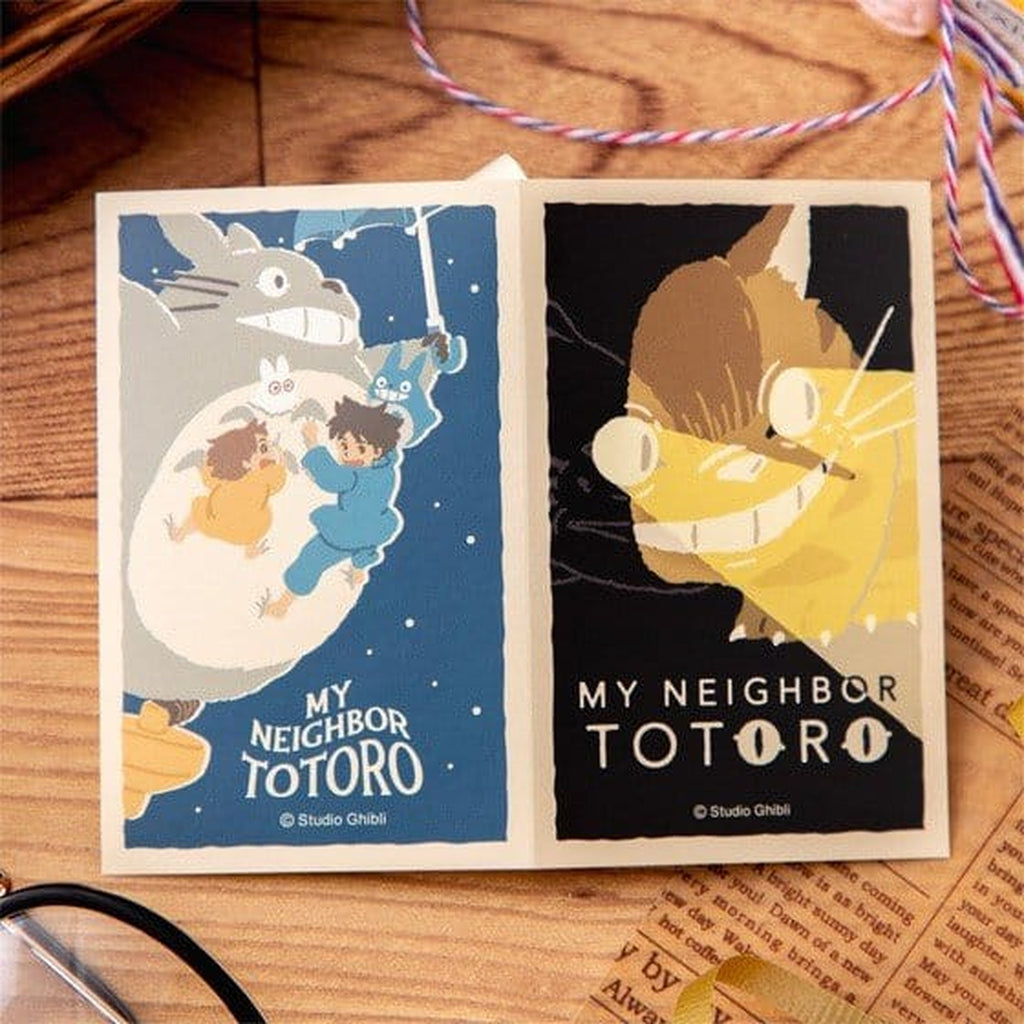 Zdjęcie produktu Mój sąsiad Totoro Naklejka Catbus i Latający Totoro Retro