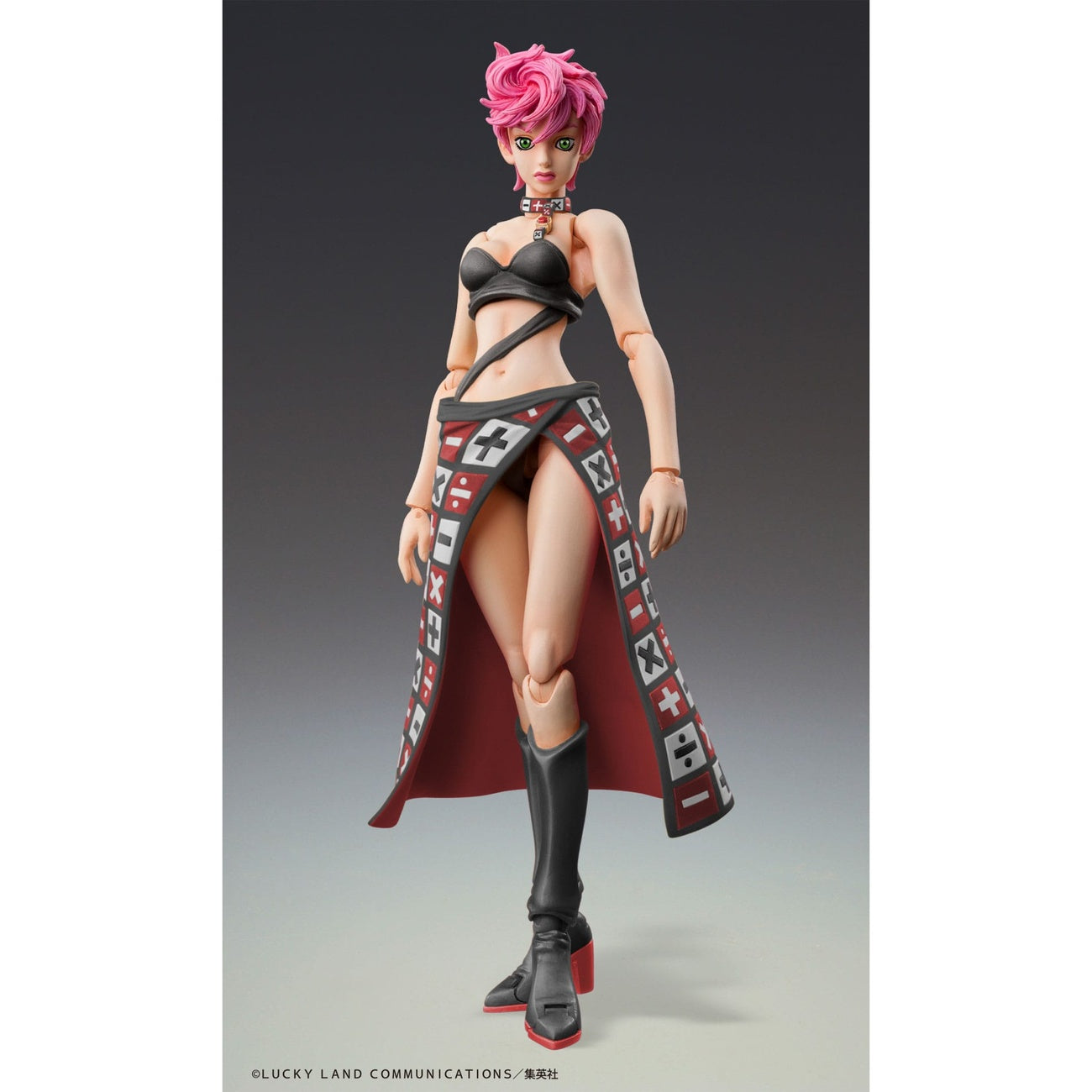 Zdjęcie produktu JoJo's Bizarre Adventure Część 5 Super Action Figurka Trish Una Black Ver. 15 cm