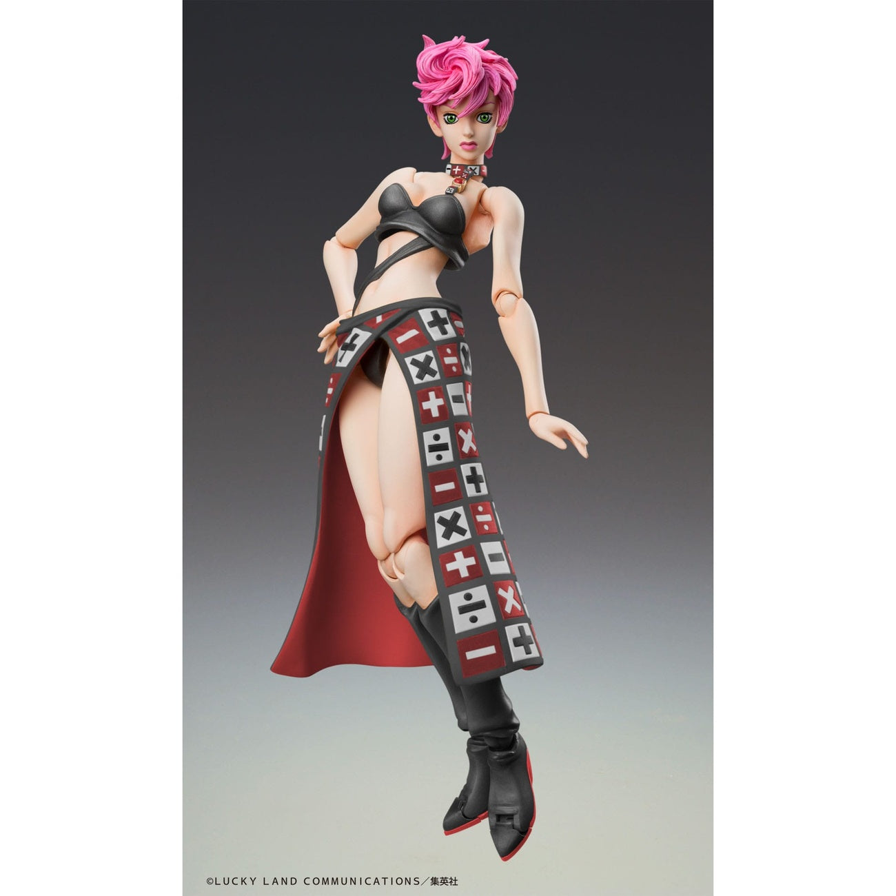 Zdjęcie produktu JoJo's Bizarre Adventure Część 5 Super Action Figurka Trish Una Black Ver. 15 cm