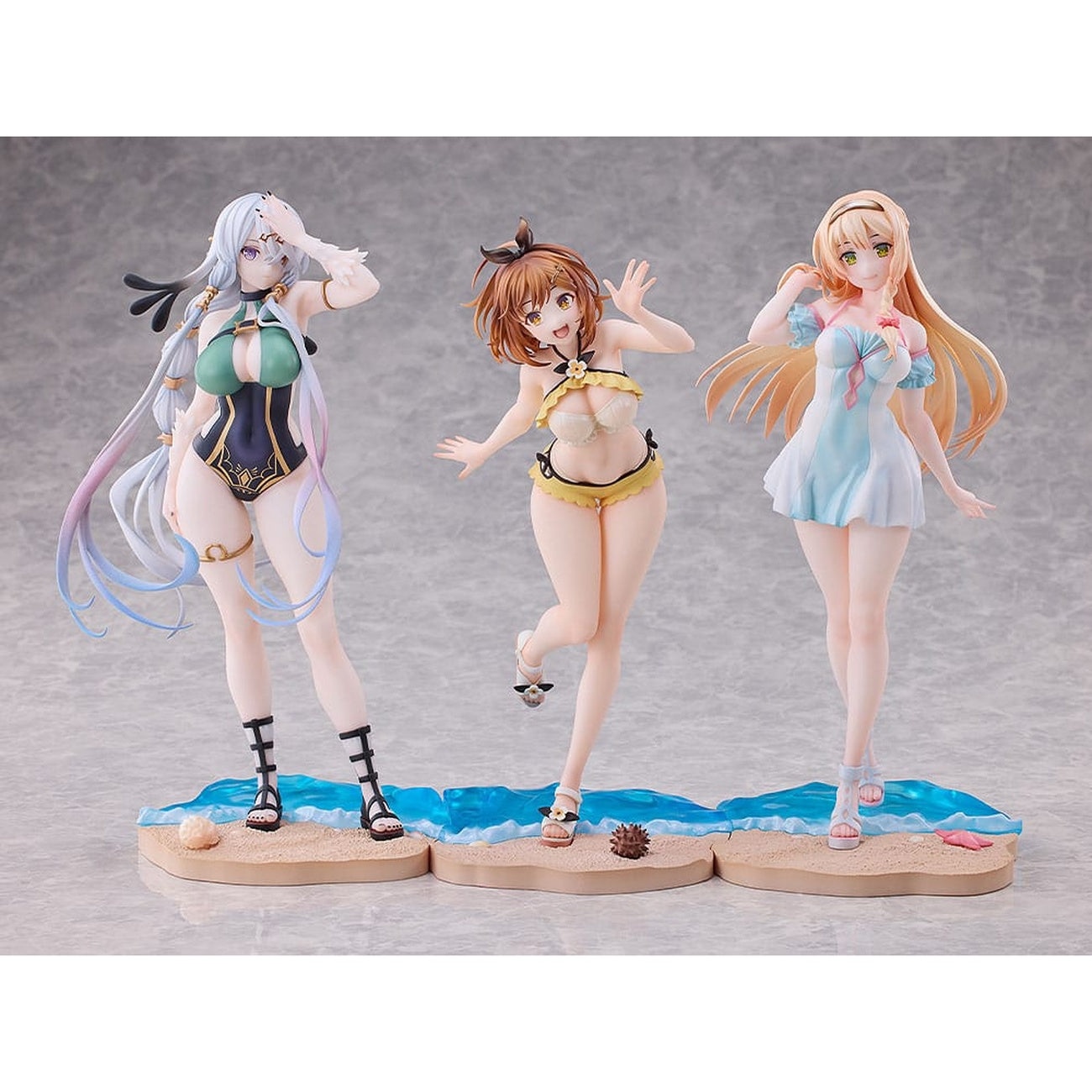Product image Atelier Ryza: Ever Darkness & the Secret Hideout PVC Statue 3-Pack 1/7 Ryza, Klaudia, Lila: Swimsuit Ver.