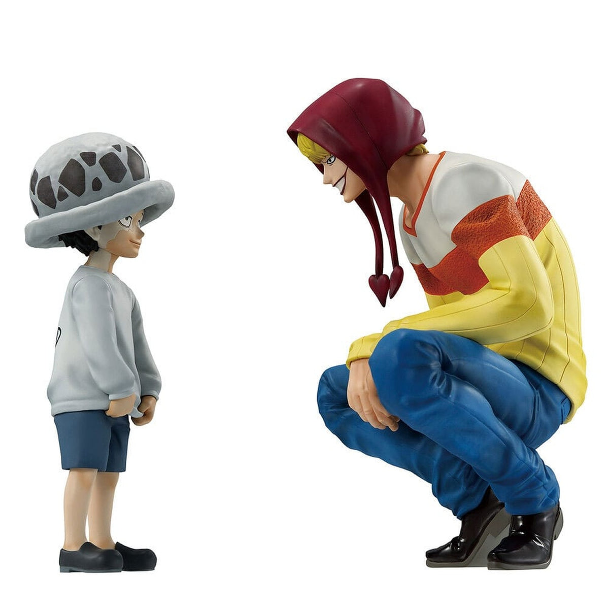 Zdjęcie produktu One Piece Ichibansho Figurka PVC Trafalgar Law i Corazon (The Unbreakable Law) 11 cm