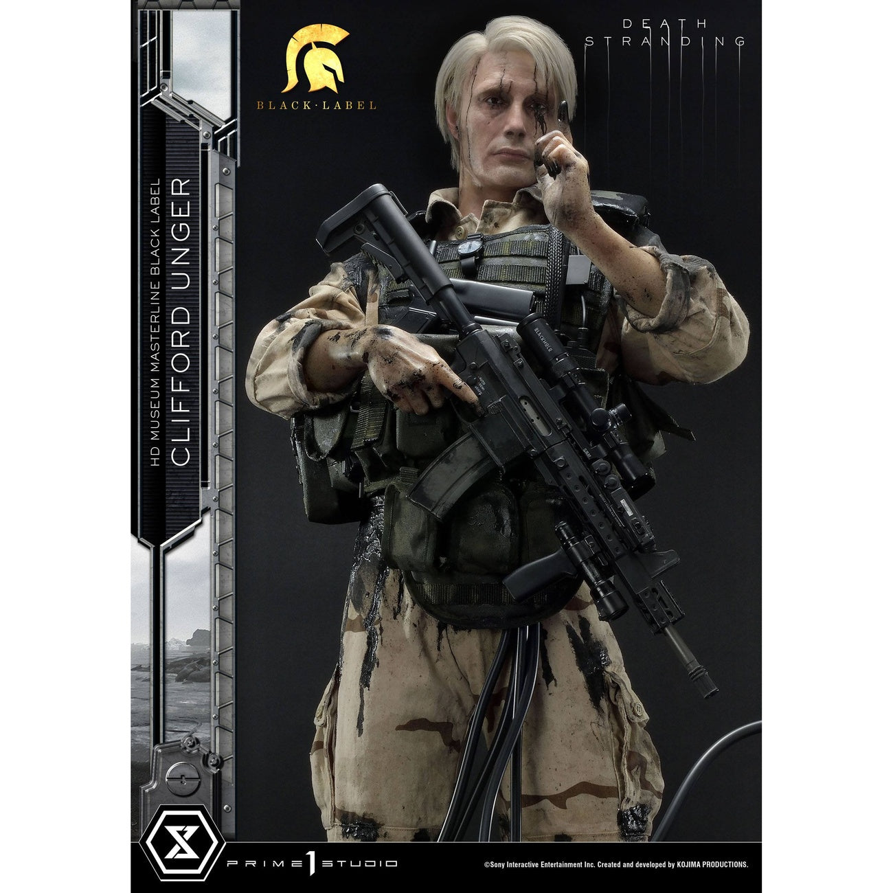 Product image Death Stranding Statue 1/2 Clifford Unger Black Label 103 cm