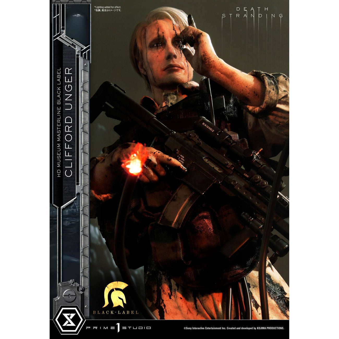 Product image Death Stranding Statue 1/2 Clifford Unger Black Label 103 cm