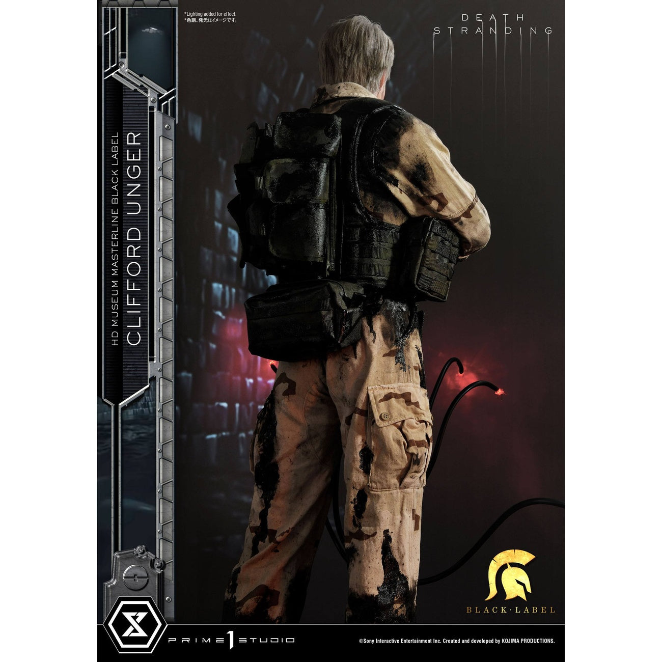 Product image Death Stranding Statue 1/2 Clifford Unger Black Label 103 cm