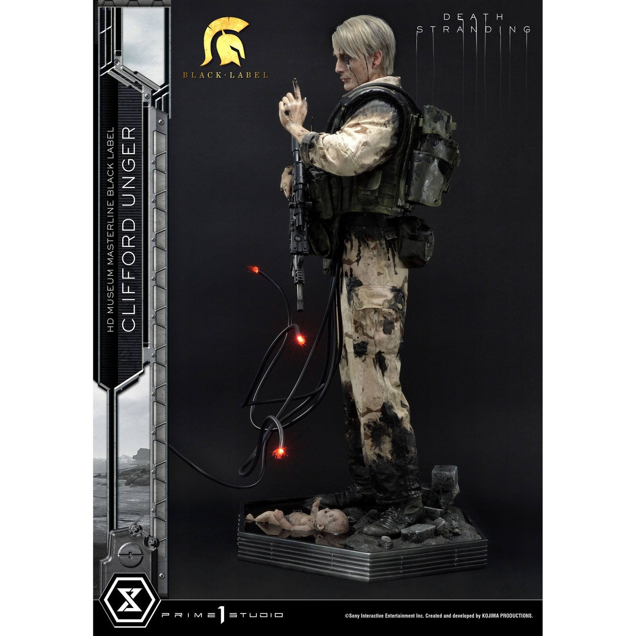 Product image Death Stranding Statue 1/2 Clifford Unger Black Label 103 cm