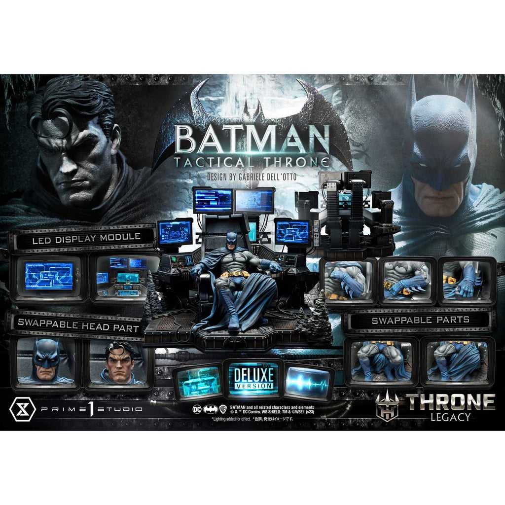 Zdjęcie produktu DC Comics Throne Legacy Collection Figura 1/3 Batman Tactical Throne Deluxe Bonus Version 57 cm