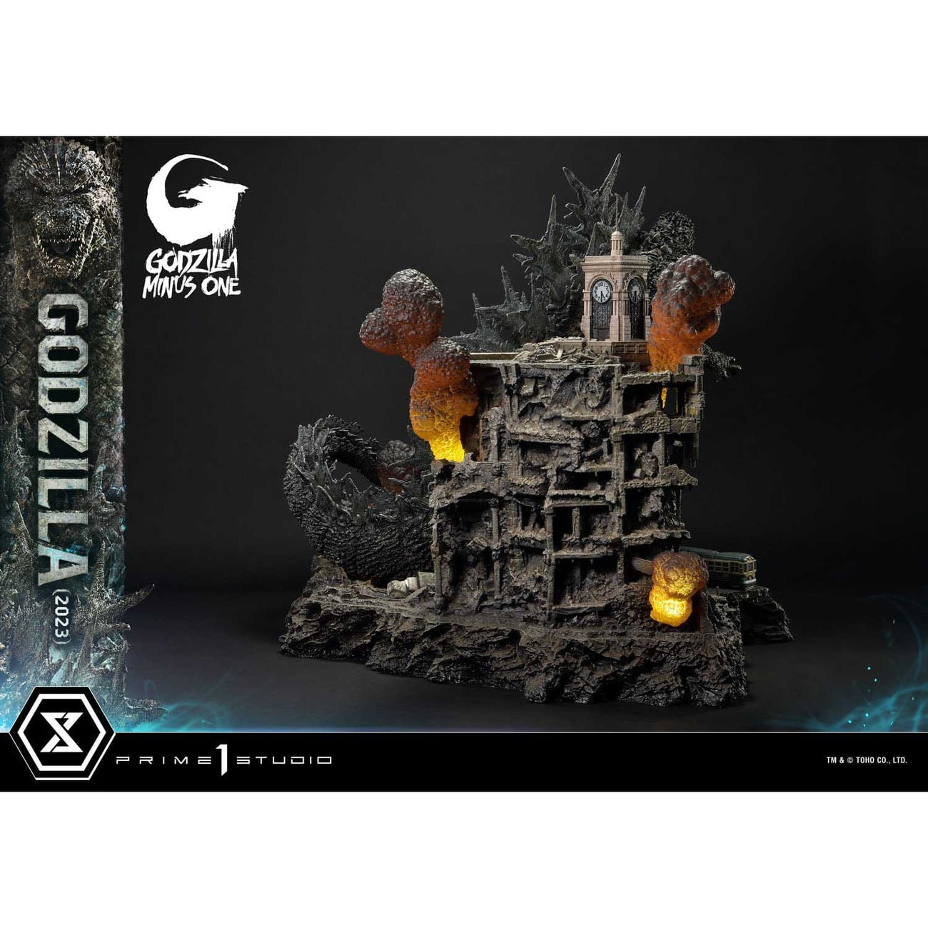 Zdjęcie produktu Godzilla Minus One Diorama Masterline Series Godzilla 2023 Wersja Bonus 70 cm