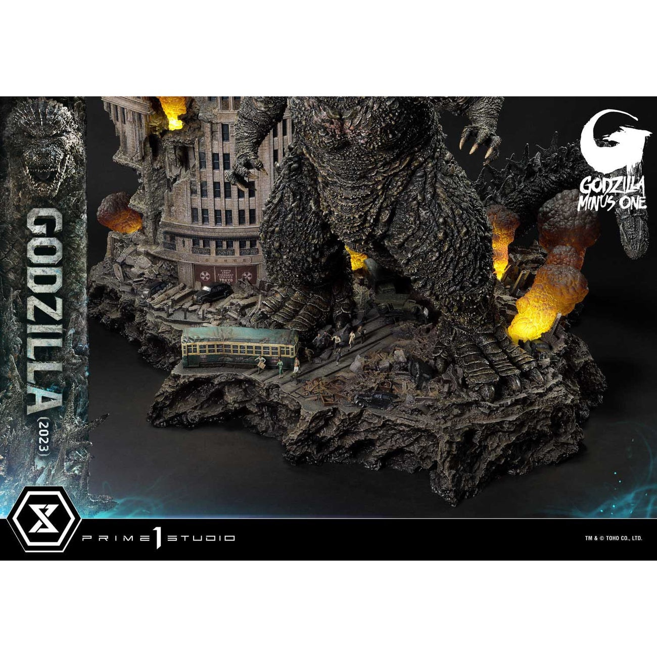 Zdjęcie produktu Godzilla Minus One Diorama Masterline Series Godzilla 2023 Wersja Bonus 70 cm