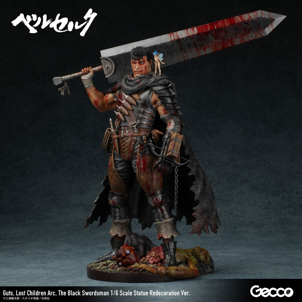 Product image Berserk Statue 1/6 Guts Lost Children Arc The Black Swordsman Redecoration Ver. 38 cm