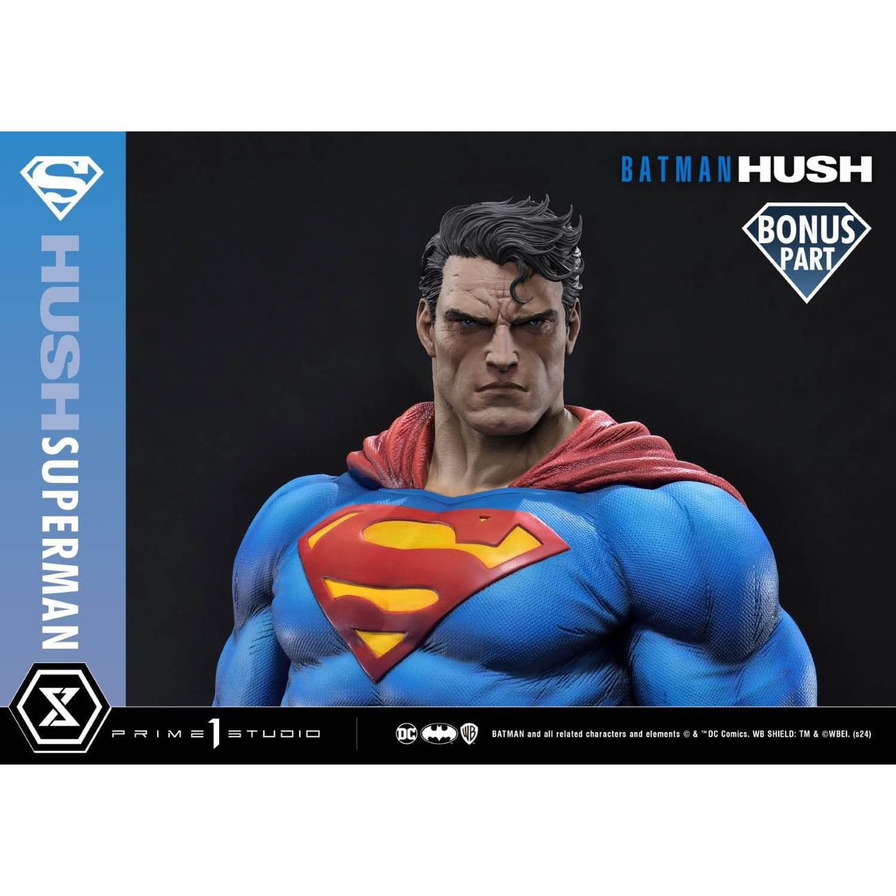 Zdjęcie produktu DC Comics Premium Masterline Series Figurka 1/4 Batman: Hush (Komiks) Superman Bonus Version 77 cm