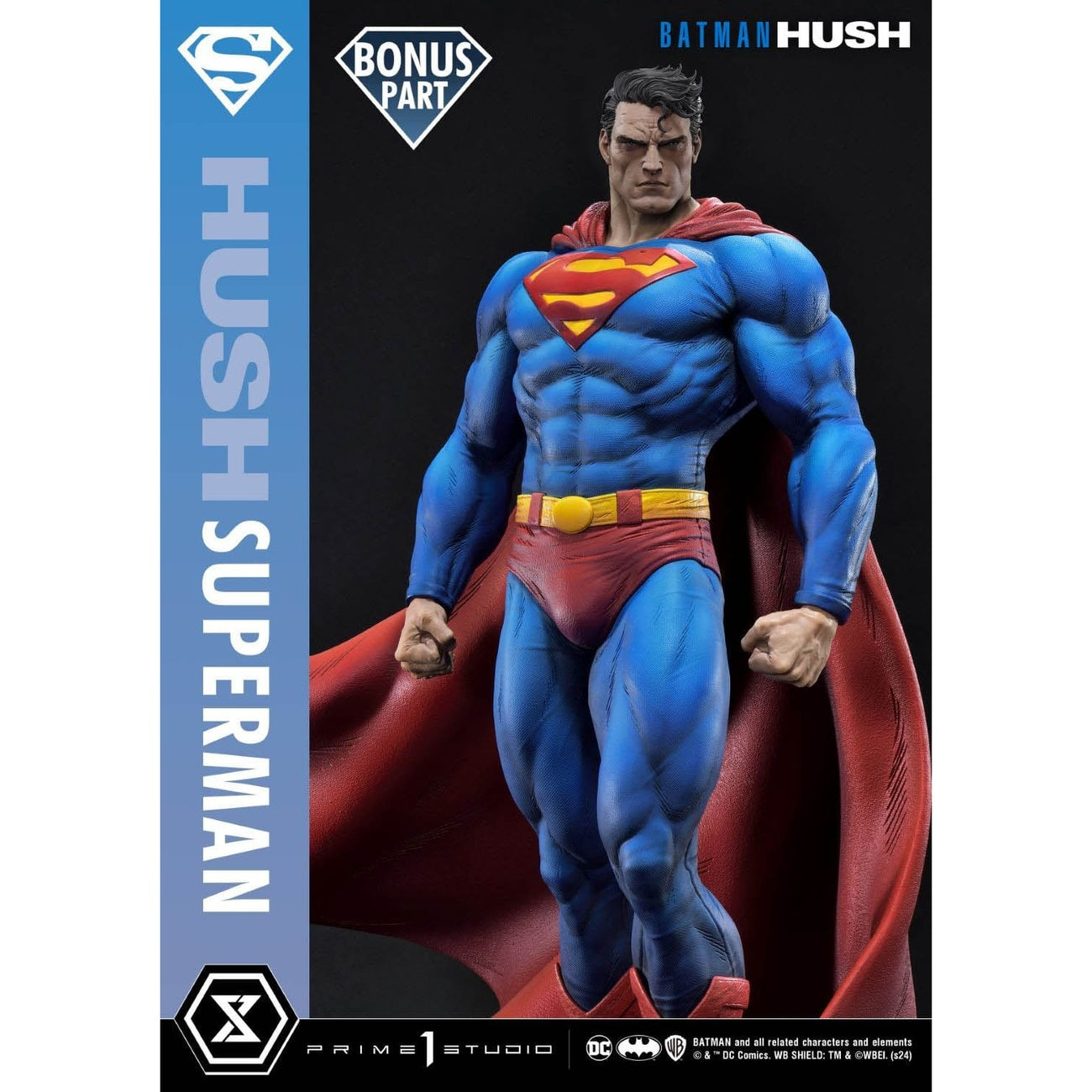 Zdjęcie produktu DC Comics Premium Masterline Series Figurka 1/4 Batman: Hush (Komiks) Superman Bonus Version 77 cm