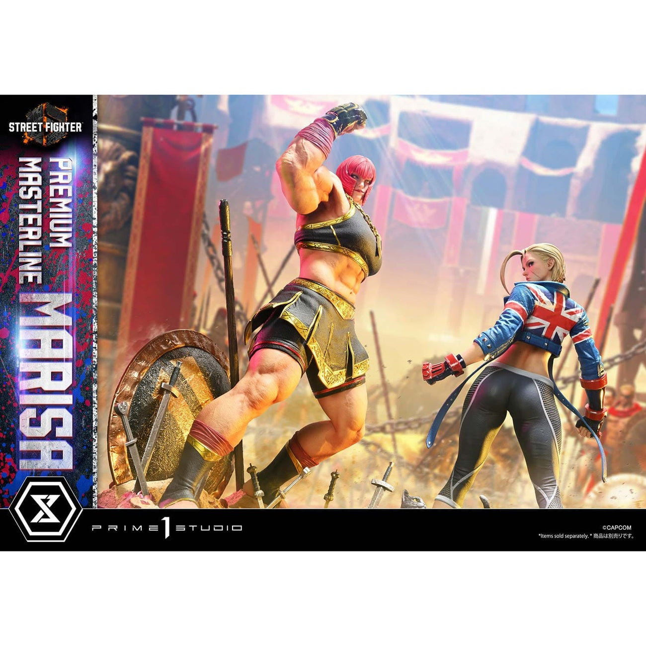 Zdjęcie produktu Street Fighter 6 Premium Masterline Series Figura 1/4 Marisa 70 cm
