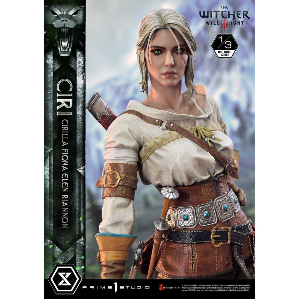 Zdjęcie produktu The Witcher 3: Dziki Gon Museum Masterline Figura 1/3 Dziki Gon Ciri Fiona Elen Riannon 81 cm
