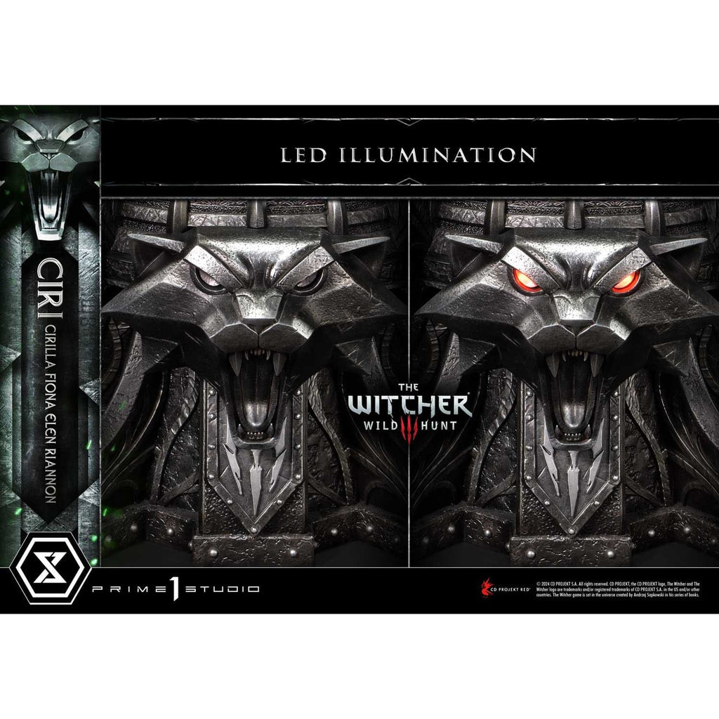 Zdjęcie produktu The Witcher 3: Dziki Gon Museum Masterline Figura 1/3 Dziki Gon Ciri Fiona Elen Riannon 81 cm