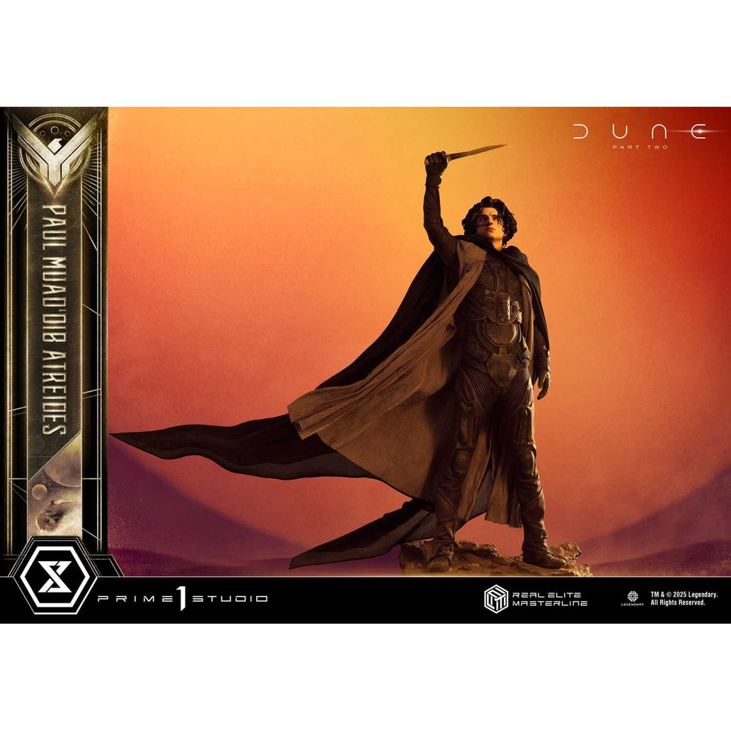 Zdjęcie produktu Diuna: Część Druga Real Elite Masterline Series Figura 1/3 Paul Atryda 90 cm