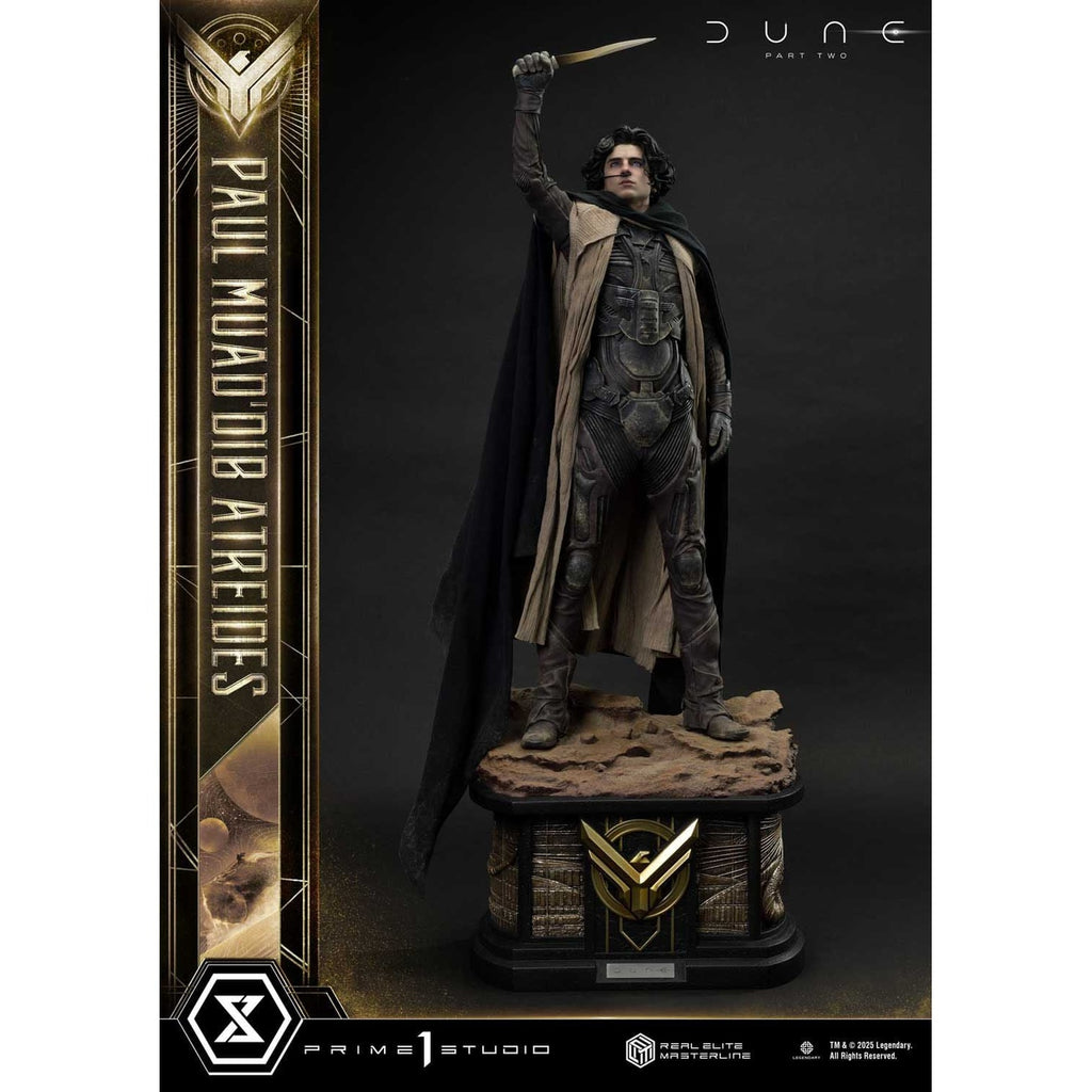 Zdjęcie produktu Diuna: Część Druga Real Elite Masterline Series Figura 1/3 Paul Atryda 90 cm