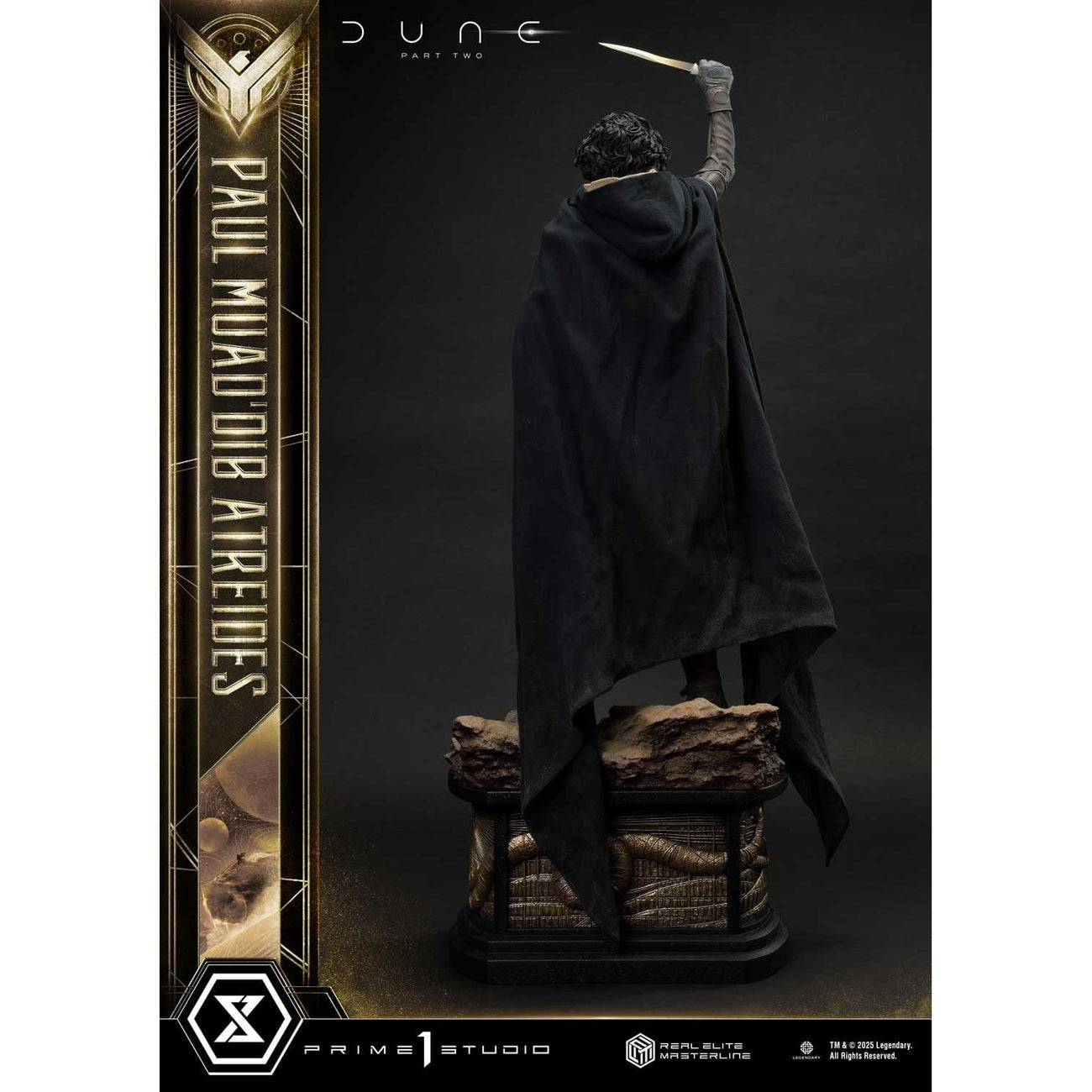 Zdjęcie produktu Diuna: Część Druga Real Elite Masterline Series Figura 1/3 Paul Atryda 90 cm