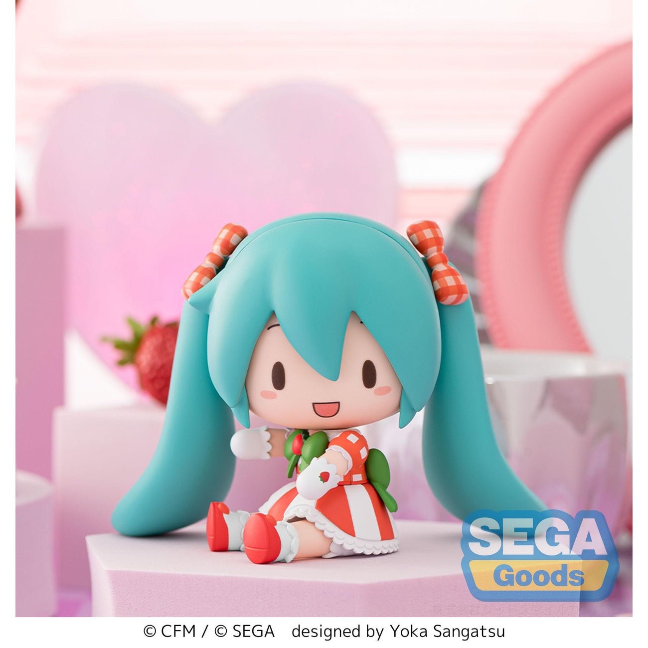 Product image Character Vocal Series 01: Hatsune Miku Fuwa Petit Chibi Figure Hatsune Miku x Love and Berry Dress Up and Dance! Lovely