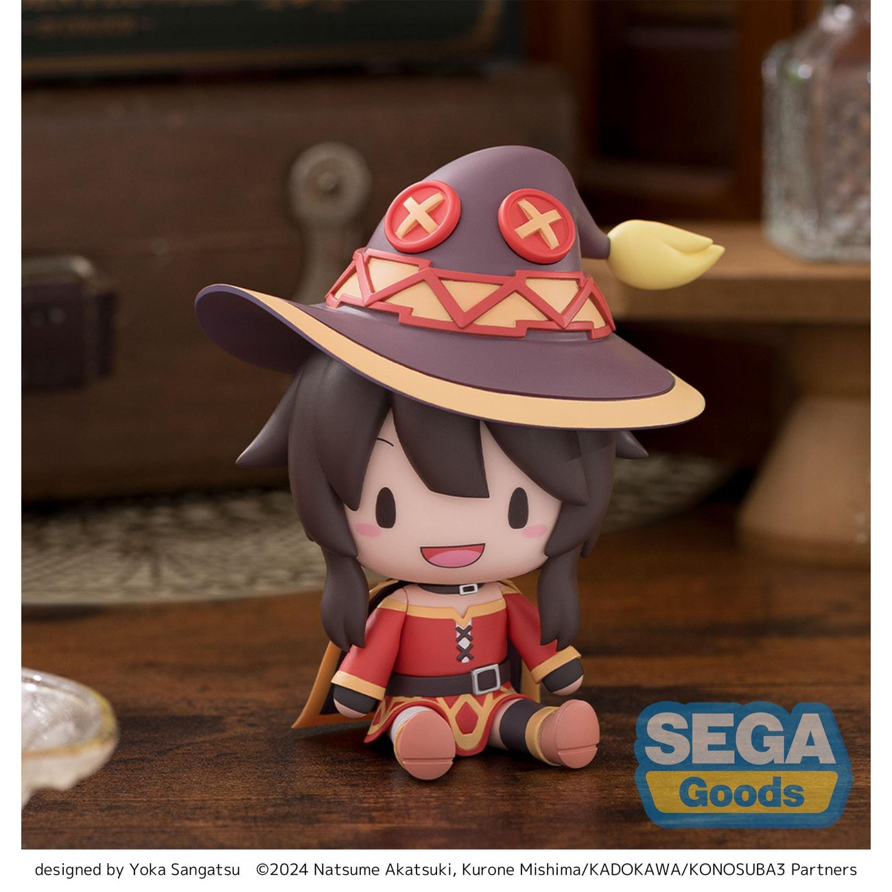Product image Konosuba: God's Blessing on This Wonderful World! 3 Fuwa Petit Chibi Figure Megumin 10 cm