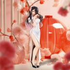 Zdjęcie produktu Oryginalna ilustracja – figura PVC Mai Okuma illustration Healing-Type White Chinese Dress Lady 26 cm