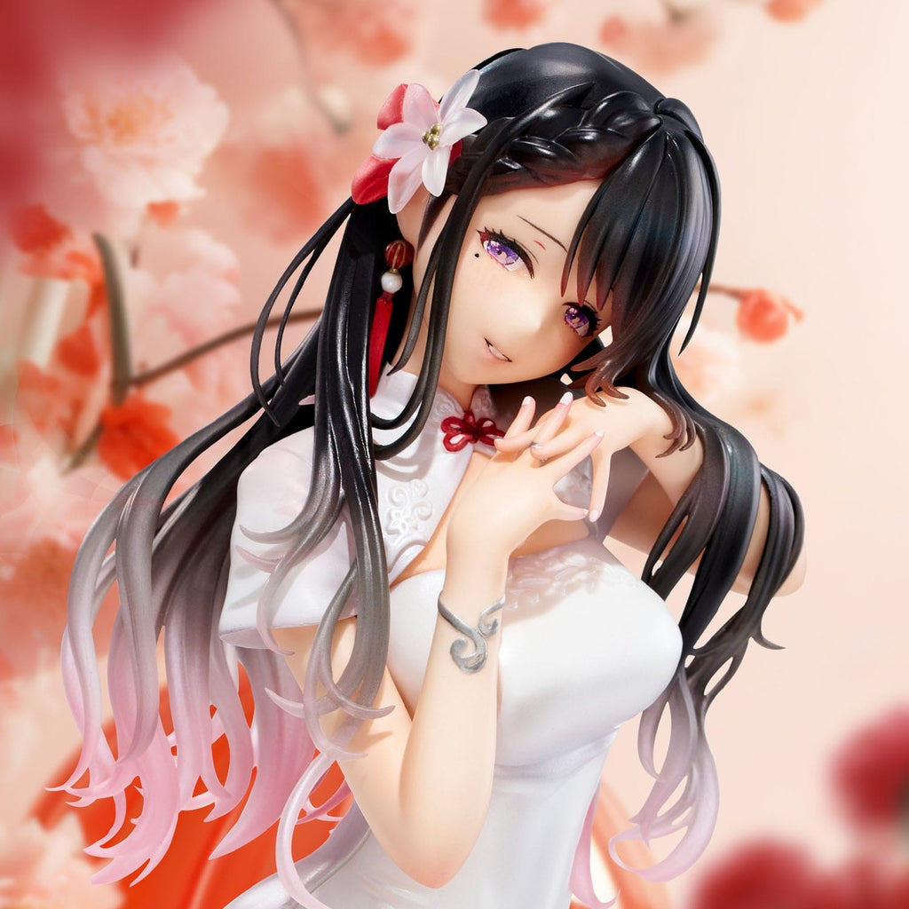 Zdjęcie produktu Oryginalna ilustracja – figura PVC Mai Okuma illustration Healing-Type White Chinese Dress Lady 26 cm