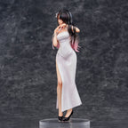 Zdjęcie produktu Oryginalna ilustracja – figura PVC Mai Okuma illustration Healing-Type White Chinese Dress Lady 26 cm
