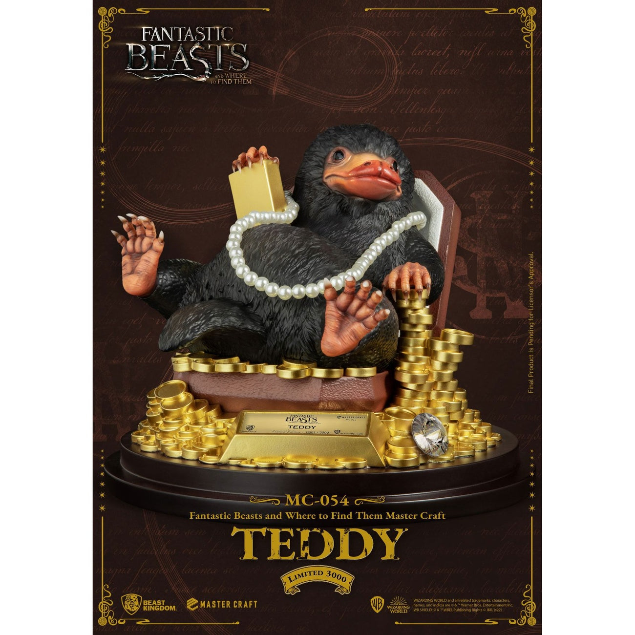 Zdjęcie produktu Fantastyczne zwierzęta Figurka Master Craft Teddy 21 cm
