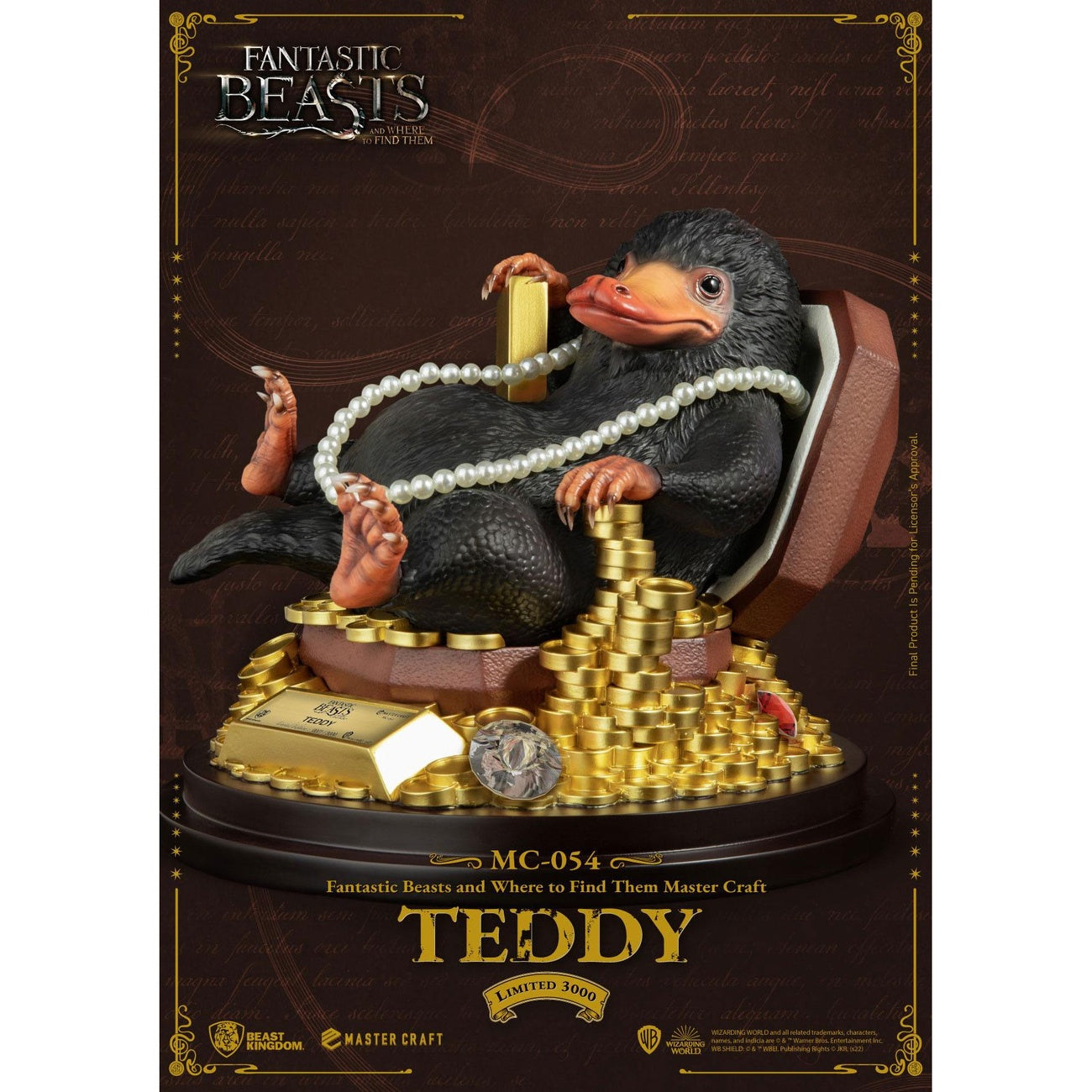 Zdjęcie produktu Fantastyczne zwierzęta Figurka Master Craft Teddy 21 cm