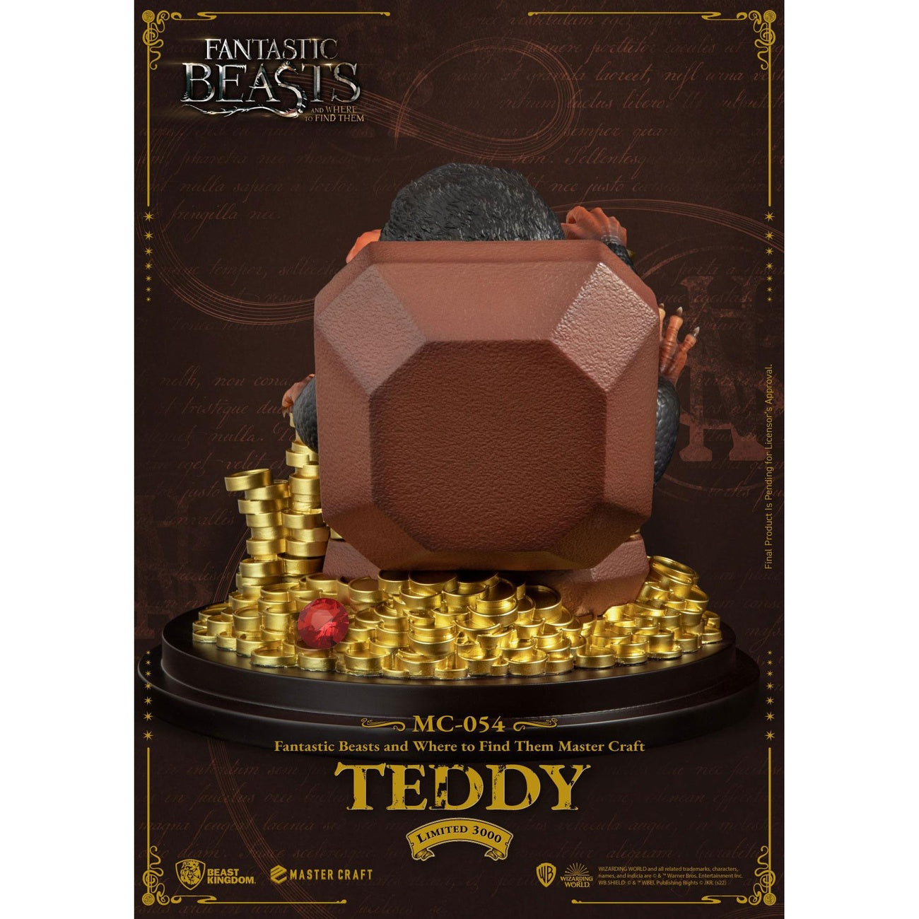Zdjęcie produktu Fantastyczne zwierzęta Figurka Master Craft Teddy 21 cm