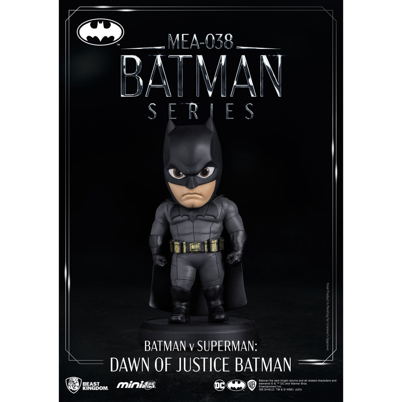 Product image DC Comics Mini Egg Attack Figure Batman v Superman: Dawn of Justice Batman 8 cm