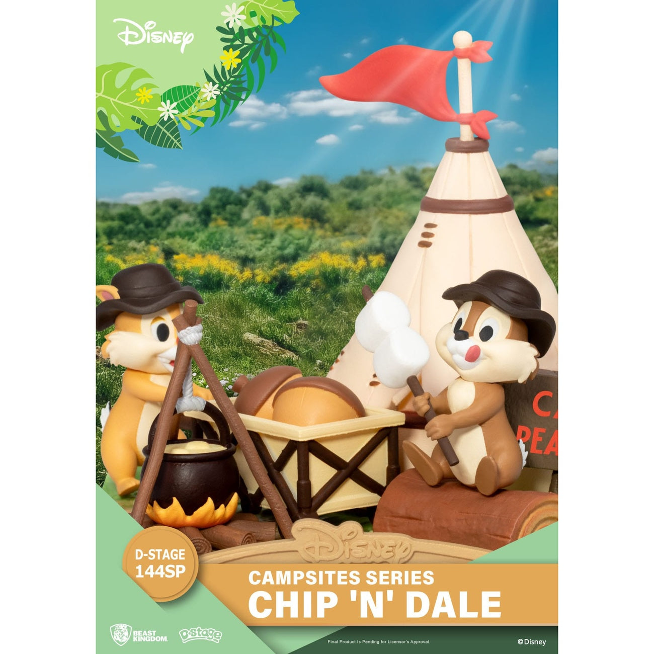 Product image Disney D-Stage Campsite Series PVC Diorama Chip & Dale Special Edition 10 cm