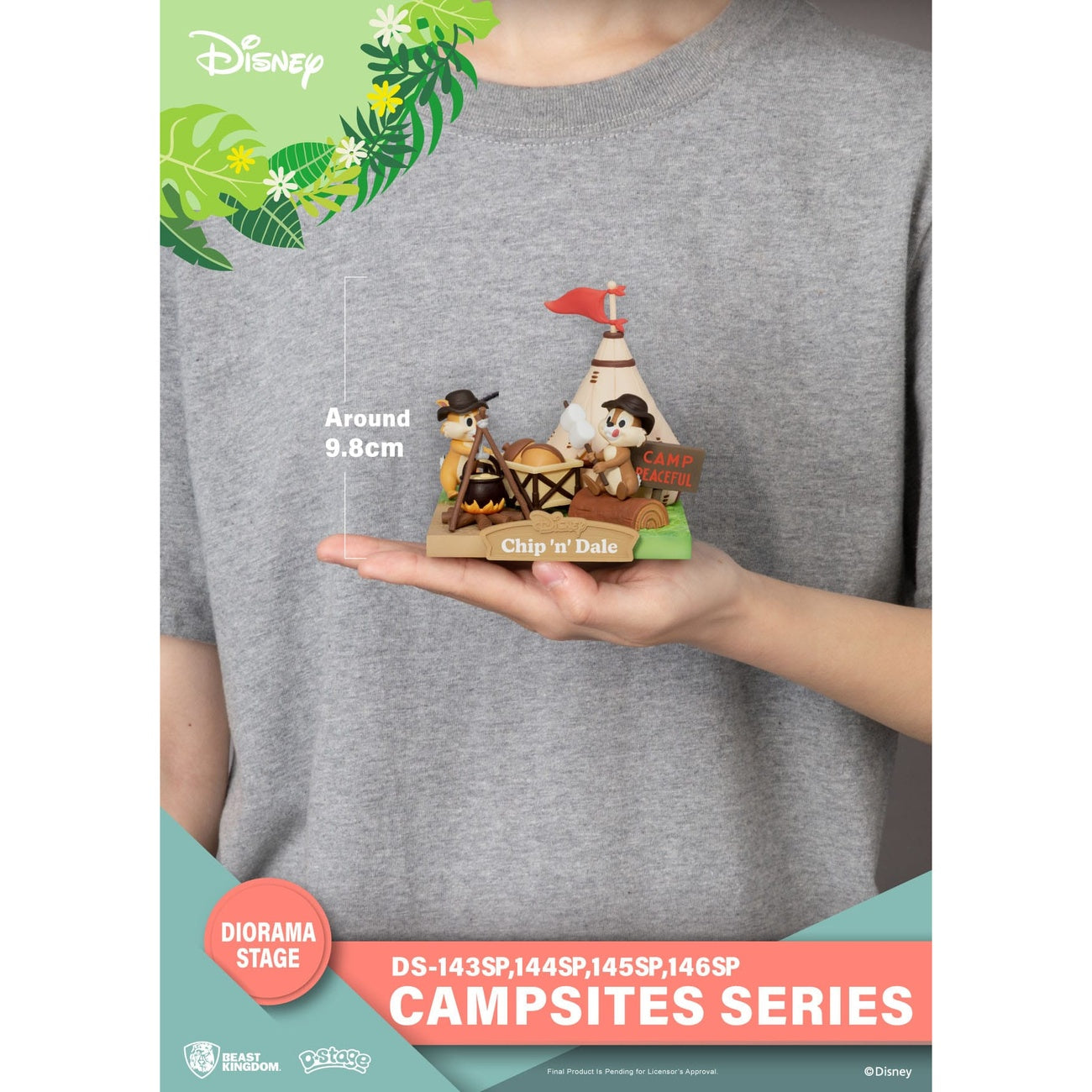 Product image Disney D-Stage Campsite Series PVC Diorama Mini & Pluto Special Edition 10 cm
