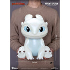 Zdjęcie produktu Jak wytresować smoka Funkcyjna Figurka Skarbonka Light Fury 35 cm