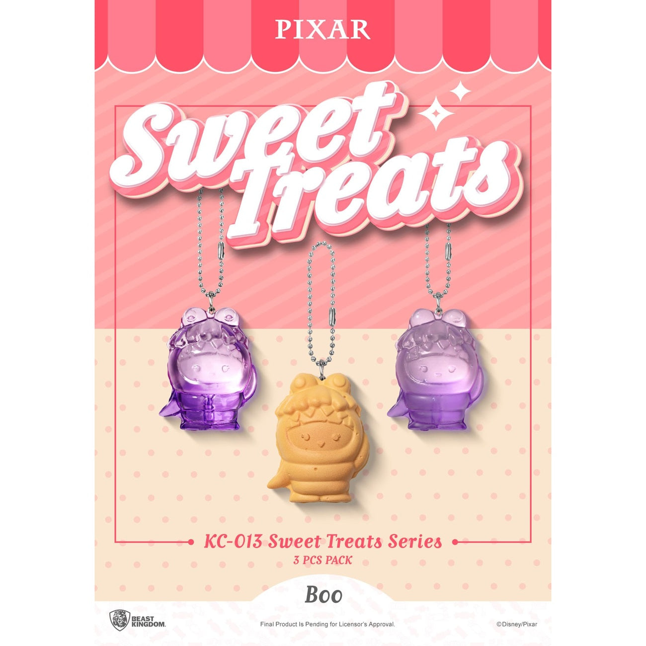 Product image Pixar Sweet Treats Series Keyring 3-Pack 4 cm