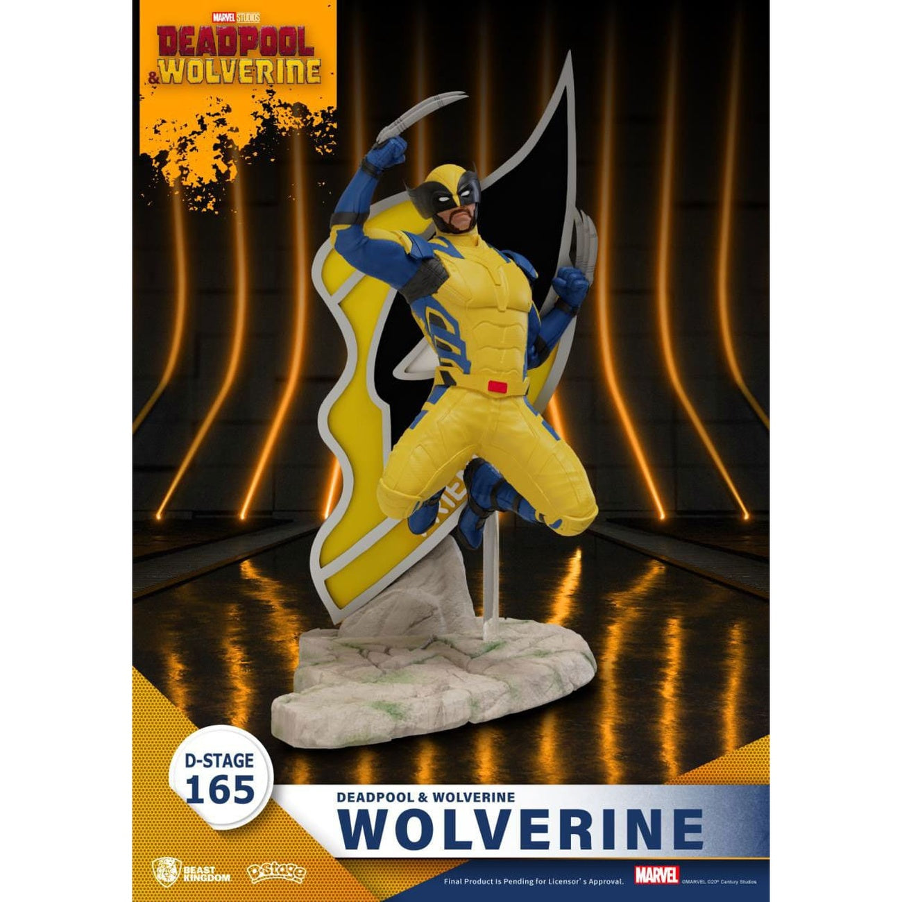 Zdjęcie produktu Deadpool 3 D-Stage Diorama PVC Wolverine 16 cm