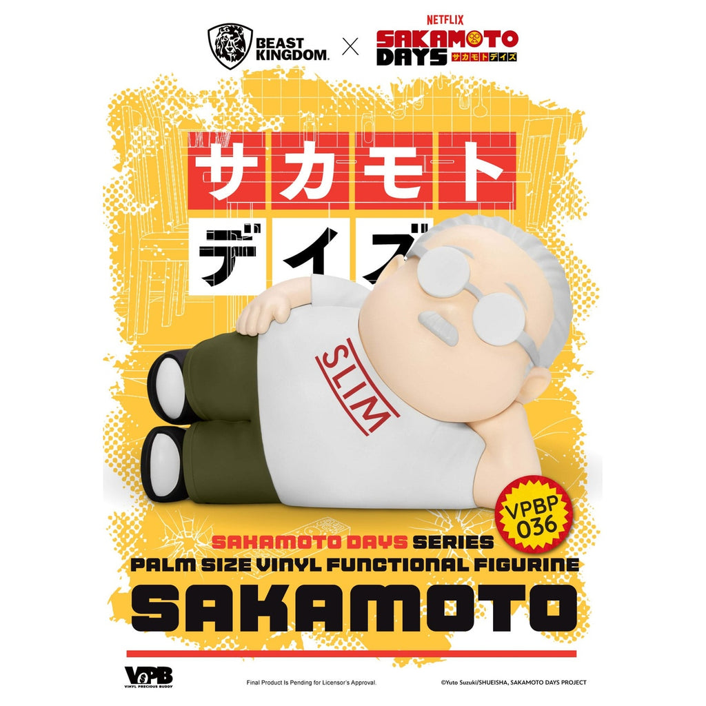 Zdjęcie produktu Sakamoto Days winylowa skarbonka Piggy Taro Sakamoto 14 cm