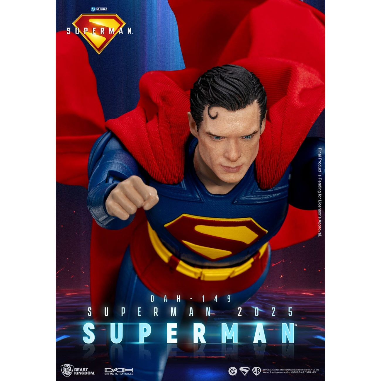 Zdjęcie produktu Superman (2025) figurka akcji Superman & Krypto 21 cm