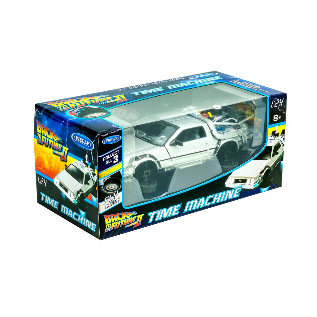 Zdjęcie produktu Powrót do przyszłości II Model odlewany 1:24 DeLorean LK Coupe Fly Wheel ’81