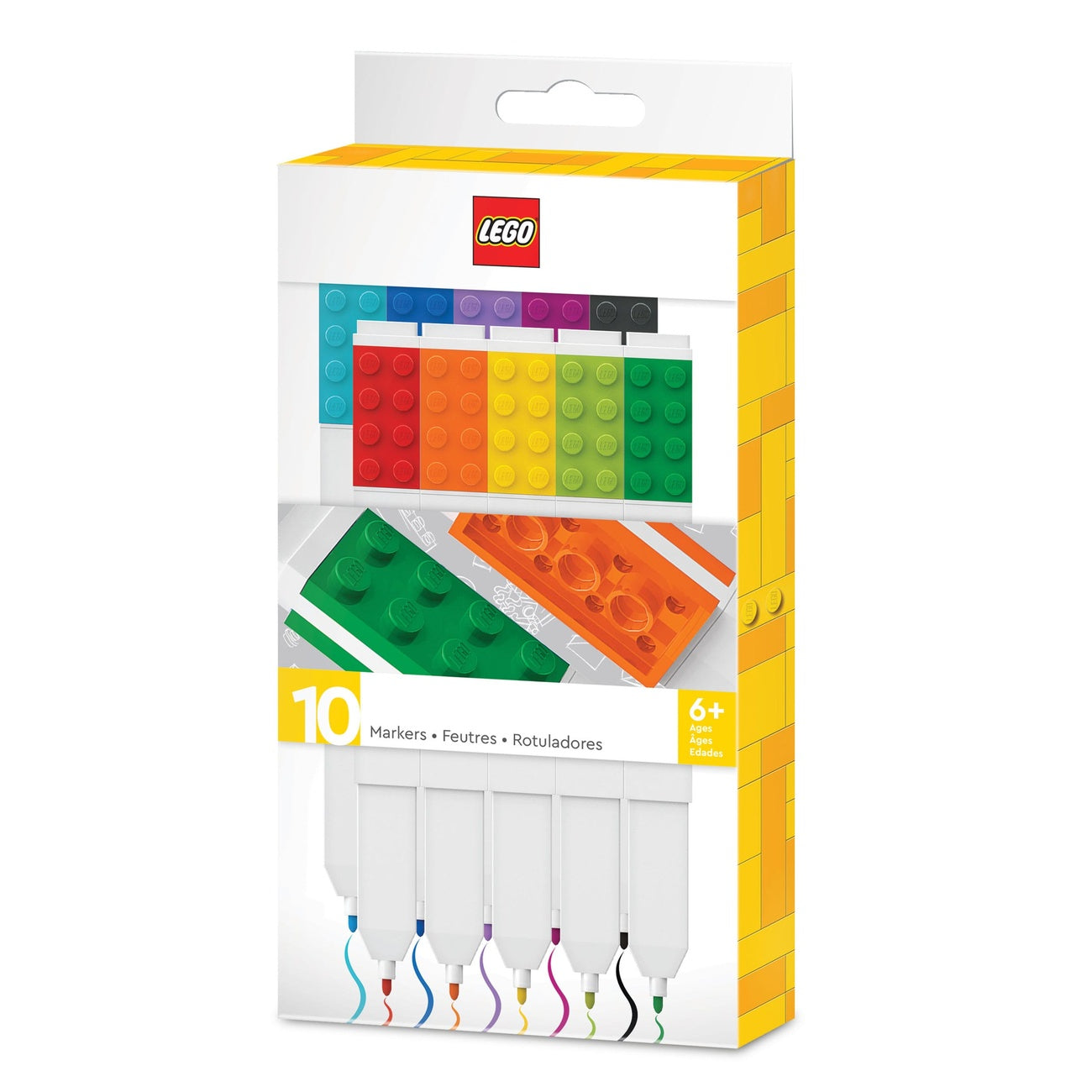 Zdjęcie produktu Zestaw flamastrów LEGO – 10 elementów