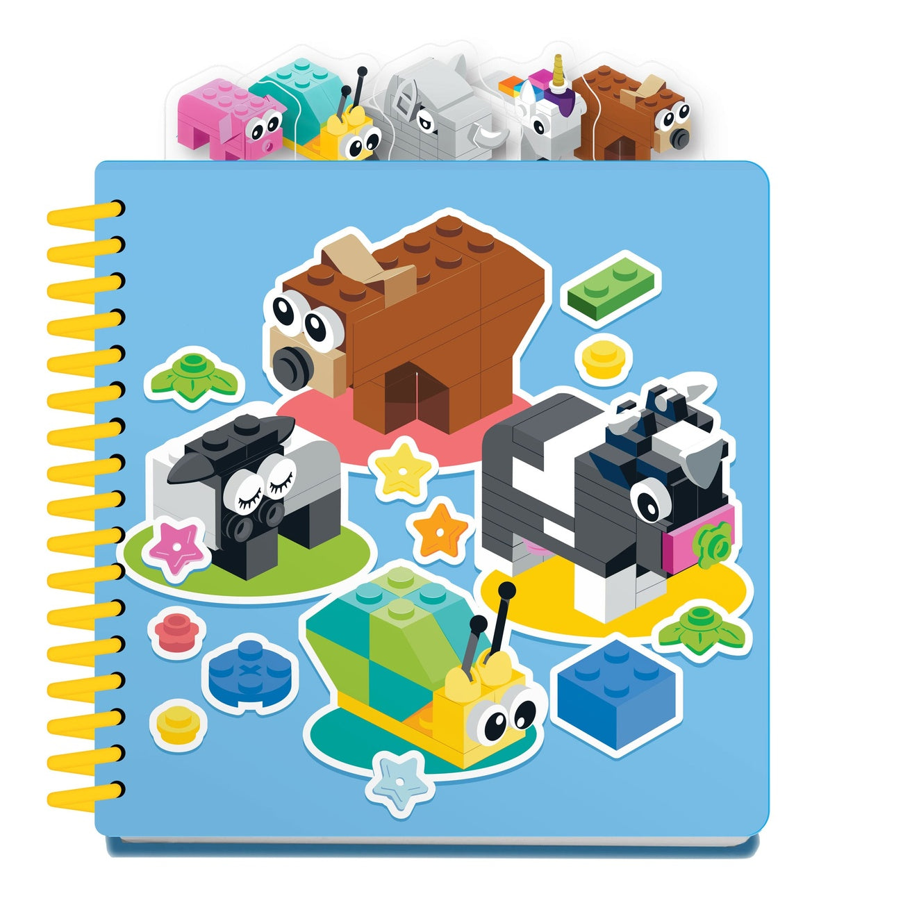 Zdjęcie produktu Notes z zakładkami LEGO Icon Zwierzęta