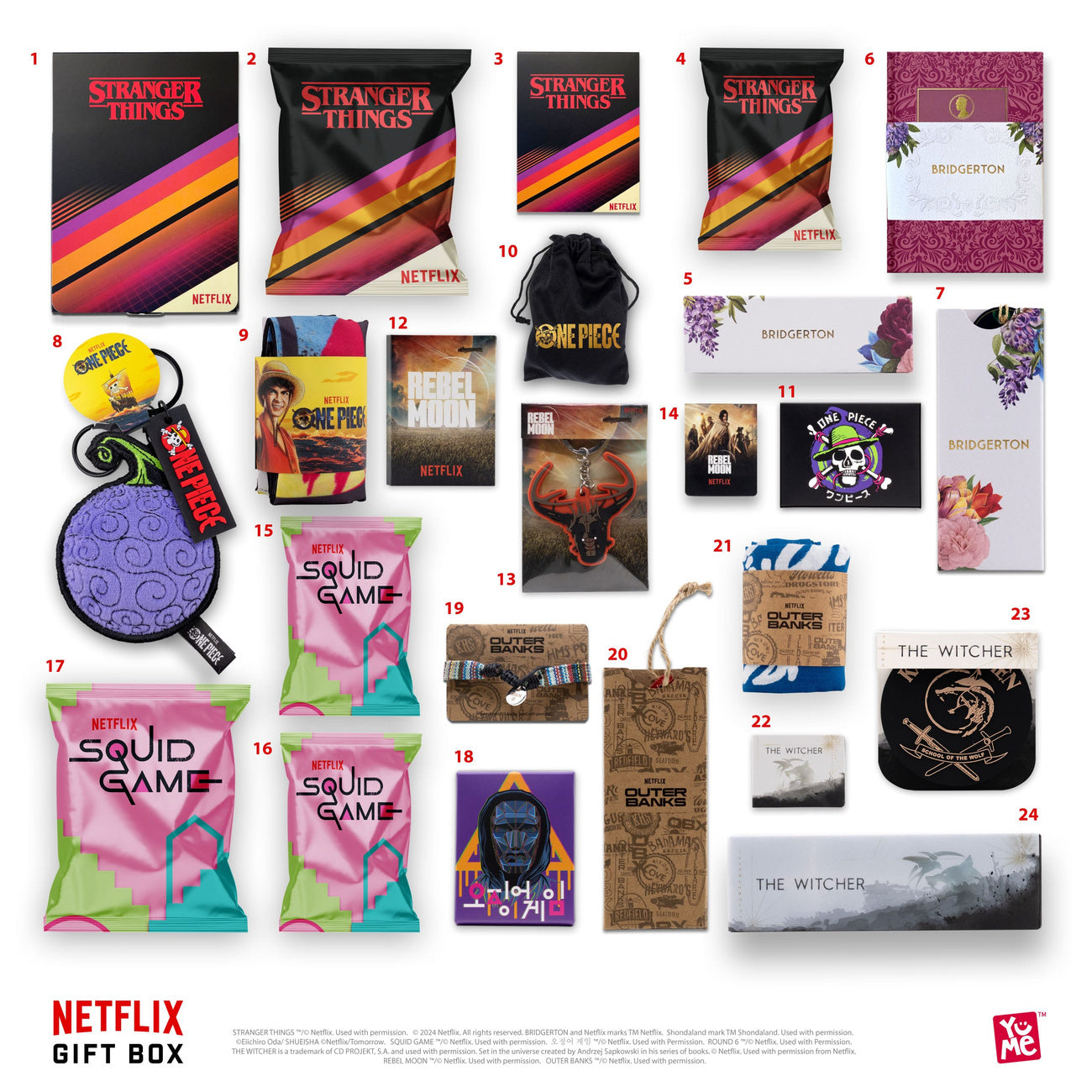 Zdjęcie produktu Zestaw prezentowy Netflix Countdown